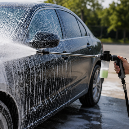 High-Pressure Hose Spray Nozzle for Car Washing & Gardening