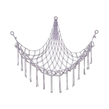 Boho Corner Hanging Storage Net for Toys & Plushies