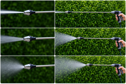 High Pressure Garden Hose Spray Nozzle for Car Washing & Gardening