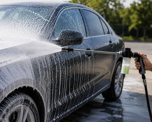 High Pressure Garden Hose Spray Nozzle for Car Washing & Gardening
