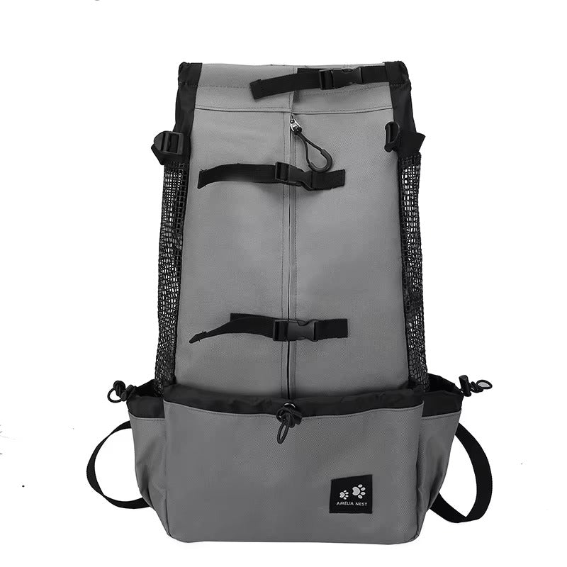 Easy Hands Free Pet Backpack for Small to Large Dogs & Cats