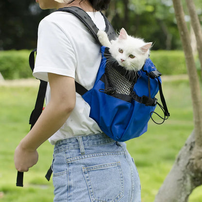 Easy Hands Free Pet Backpack for Small to Large Dogs & Cats