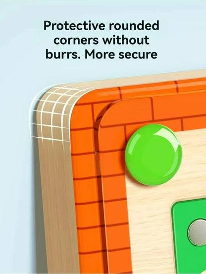 Magnetic Colour Sorting Maze STEM Learning Board for Kids