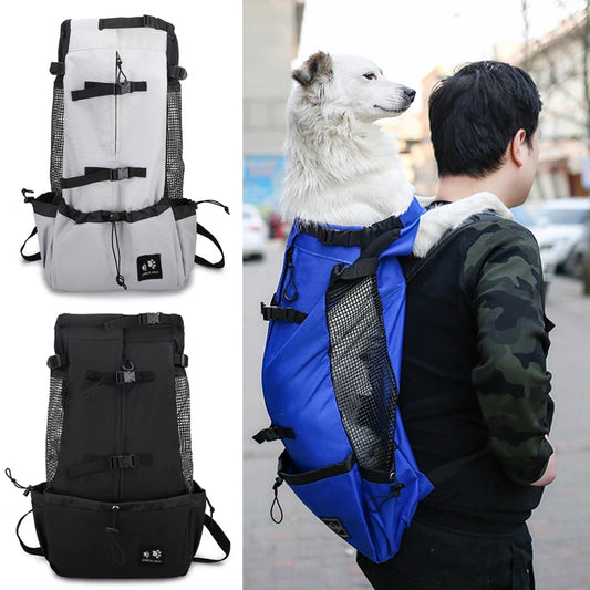 Easy Hands Free Pet Backpack for Small to Large Dogs & Cats