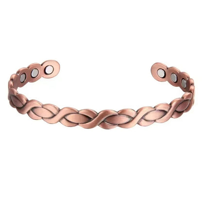 Adjustable Magnetic Copper Bracelet for Men & Women