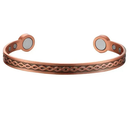 Adjustable Magnetic Copper Bracelet for Men & Women