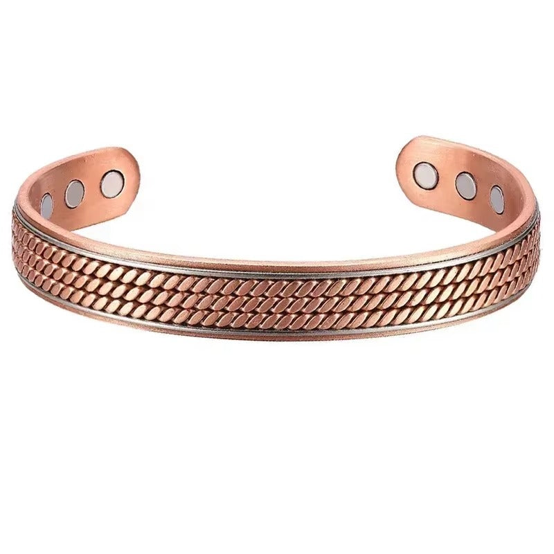 Adjustable Magnetic Copper Bracelet for Men & Women