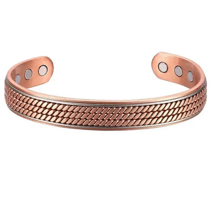 Adjustable Magnetic Copper Bracelet for Men & Women