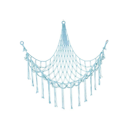 Boho Corner Hanging Storage Net for Toys & Plushies