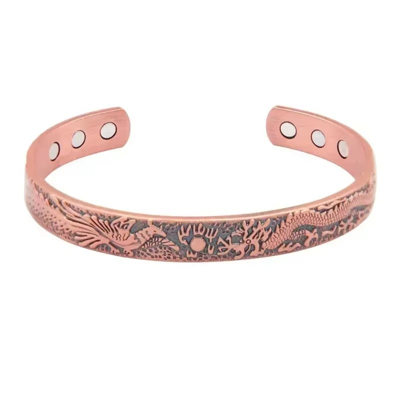 Adjustable Magnetic Copper Bracelet for Men & Women