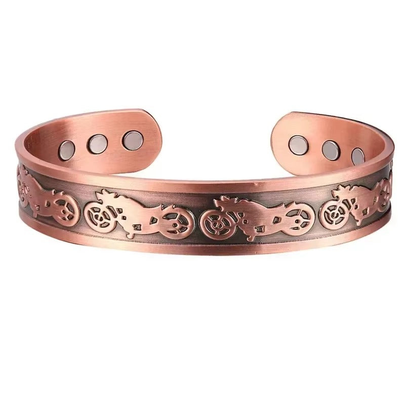 Adjustable Magnetic Copper Bracelet for Men & Women