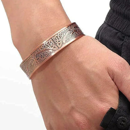 Adjustable Magnetic Copper Bracelet for Men & Women