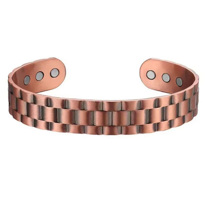 Adjustable Magnetic Copper Bracelet for Men & Women