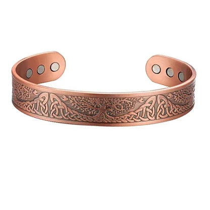 Adjustable Magnetic Copper Bracelet for Men & Women
