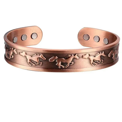 Adjustable Magnetic Copper Bracelet for Men & Women
